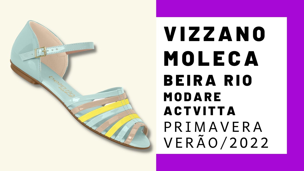 Vizzano, Moleca, Beira Rio e mais Verão/2022: coleções de sapatos e bolsas
