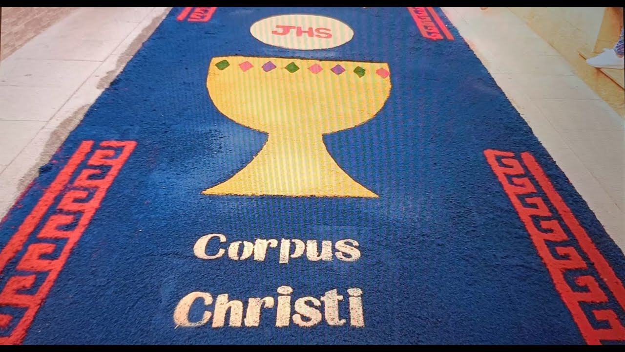 ALFOMBRAS DE HELLÍN EN EL DÍA DEL CORPUS 