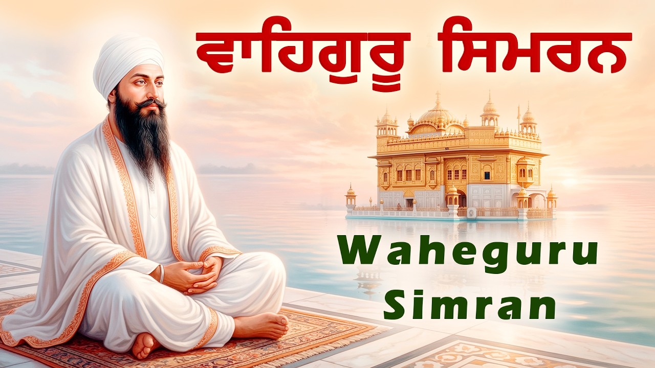 Waheguru Simran | Nonstop Waheguru Mantra Chanting | Nonstop Waheguru Jaap | Waheguru Simran Live