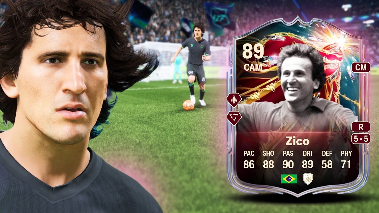 Обзор игрока 89 ZICO CROWNED MAESTRO EVOLUTION в FC 26 | FC 26 ULTIMATE TEAM