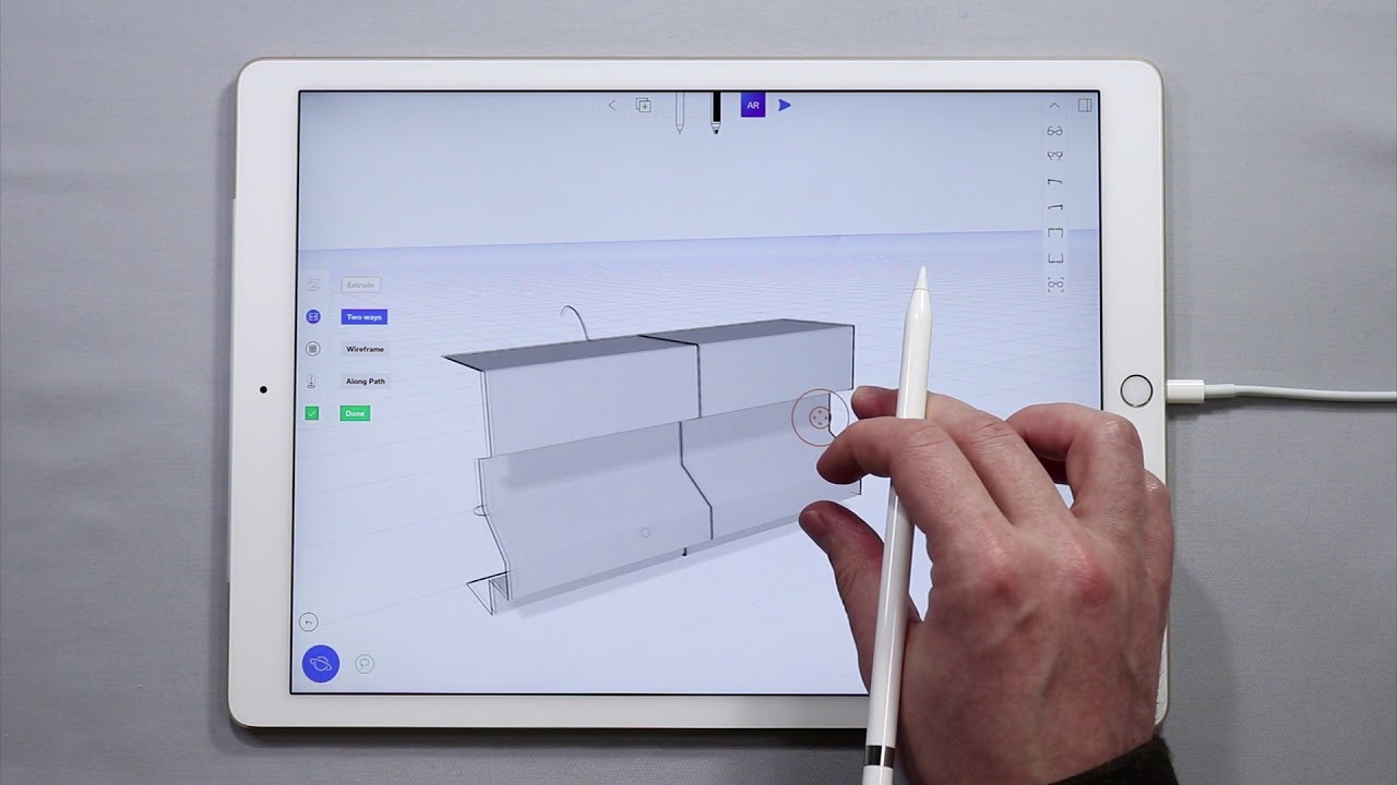 Creating Extruded Surfaces in uMake