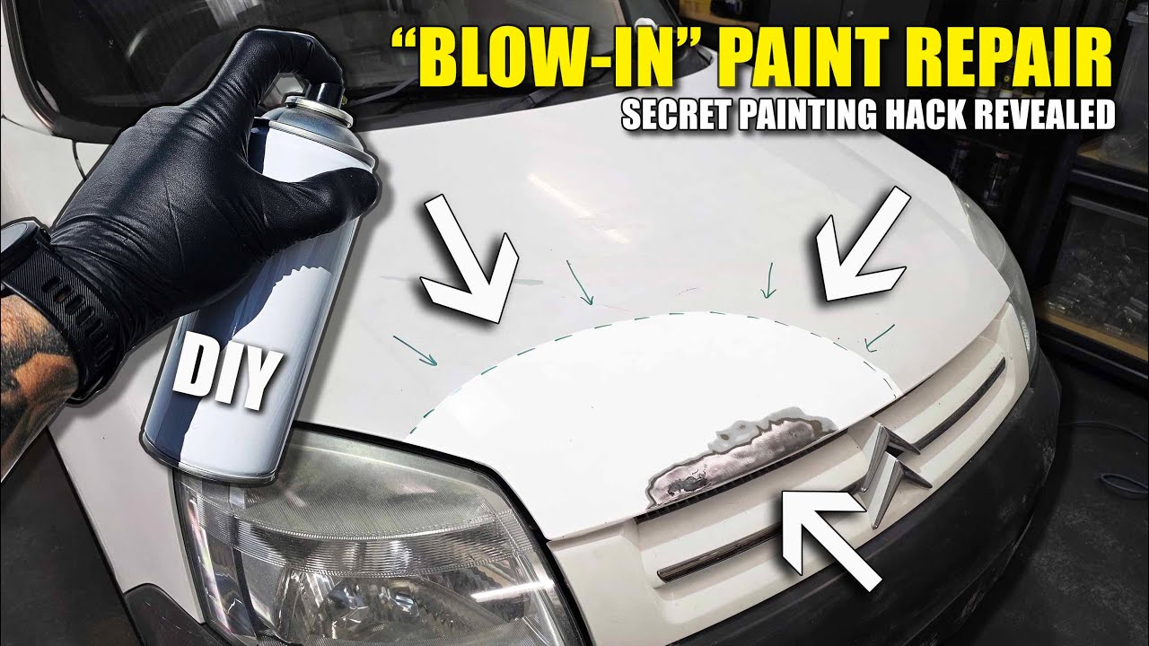 Car Painting HACK the Pro's Don't want YOU to KNOW! -  DIY - Save Money ££$$