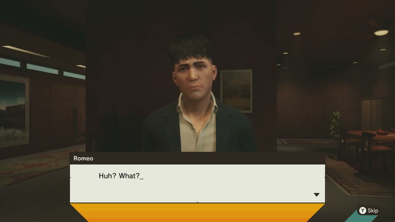Romeo Is A Dead Man - Chapter 3: Head To The Living Room: SilverSox Serves DeadMan Tea Cutscene