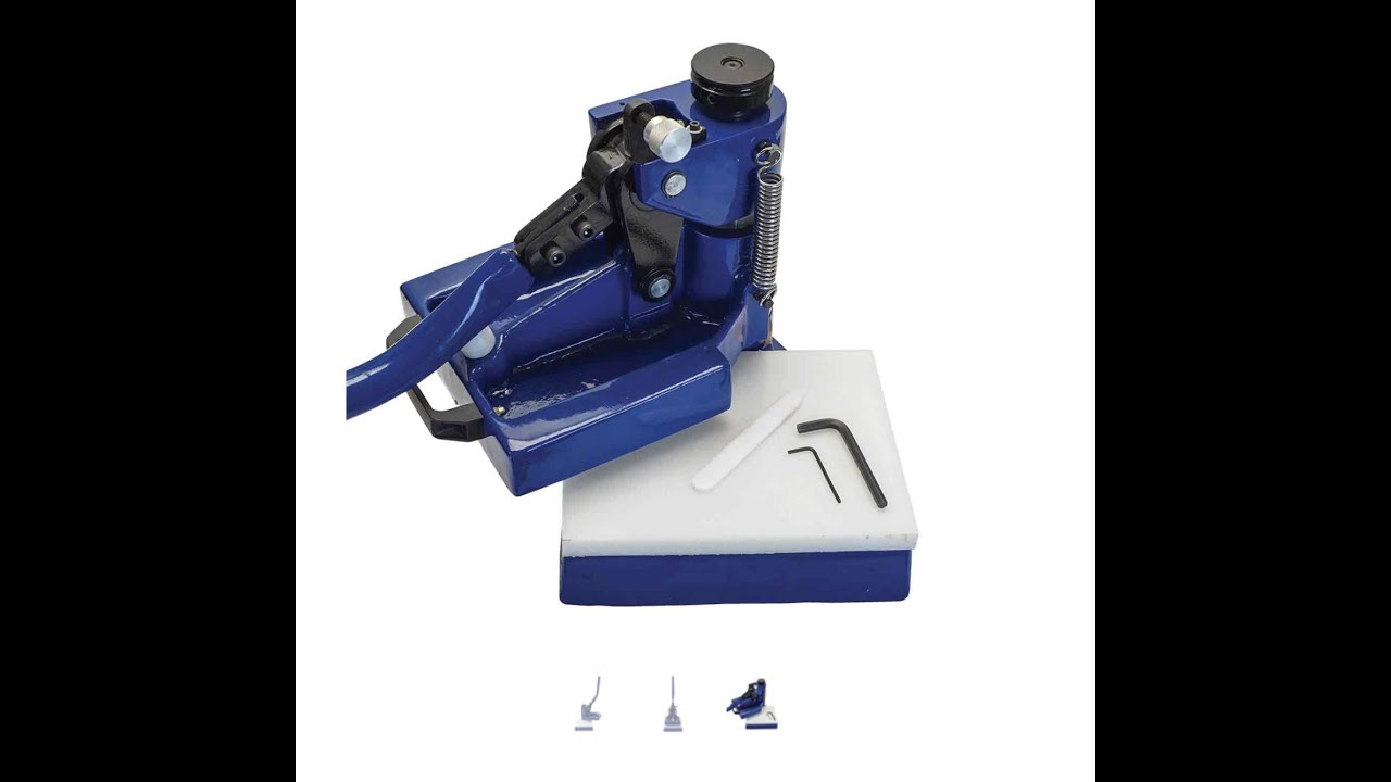 Springfield Leather 4 Ton Clicker Press Product Review and Features