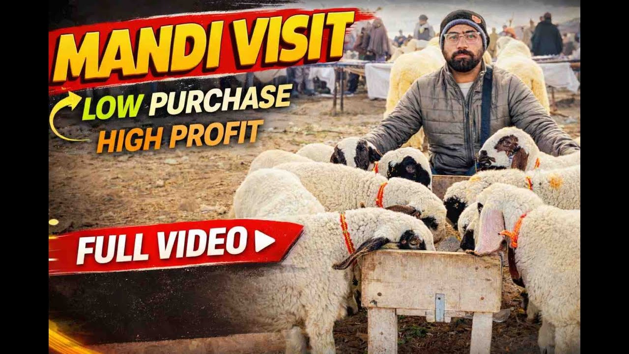 “Modern Goat Farming in Pakistan 🐐 | Profitable Bakra Mandi Visit & Business Tips” #goat #farming