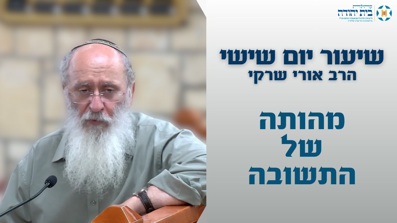 מהותה של התשובה