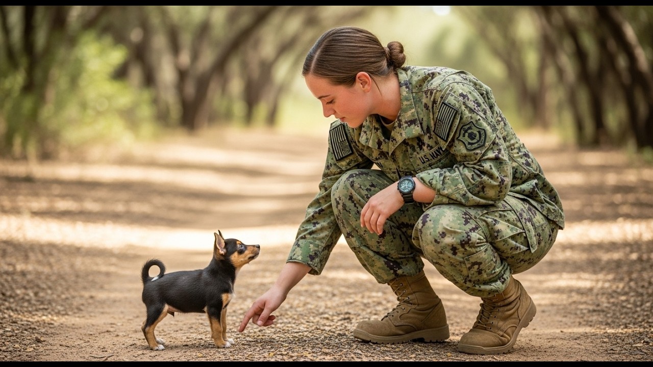 A Puppy Followed a Navy SEAL Everywhere — The Heartbreaking Reason Made Her Cry