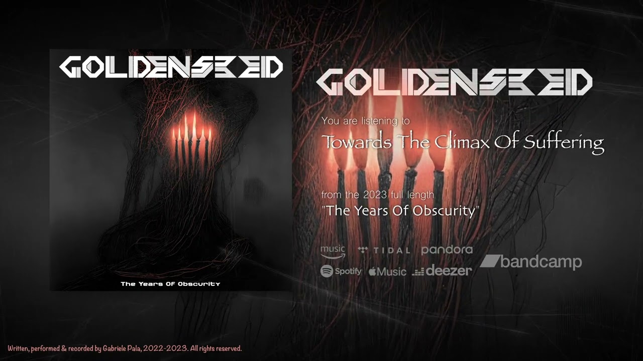 GOLDENSEED - Towards The Climax Of Suffering [SONG 2023 02/10] Progressive Death Metal