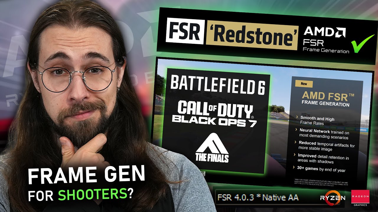 Is AMD's NEW Frame Generation 