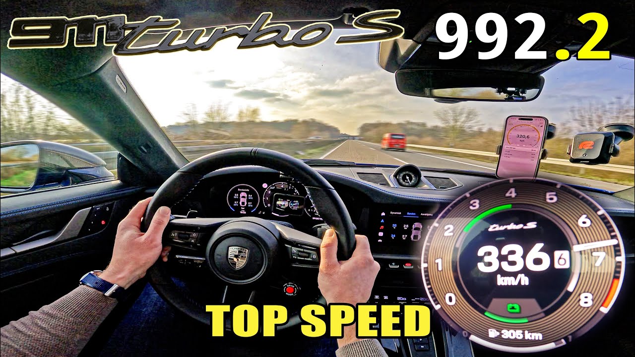 2026 PORSCHE 911 992.2 TURBO S 711HP // 0-336KMH on UNIMITED AUTOBAHN