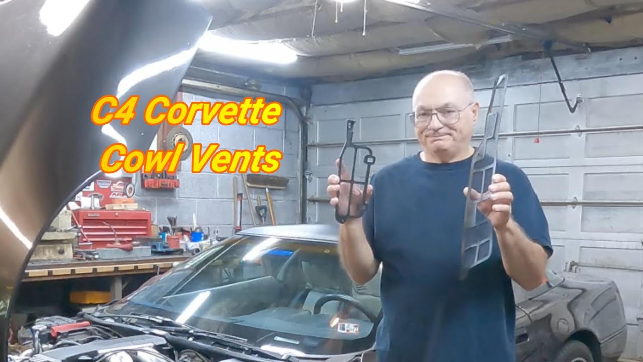 C4 Corvette Cowl Vents 👀