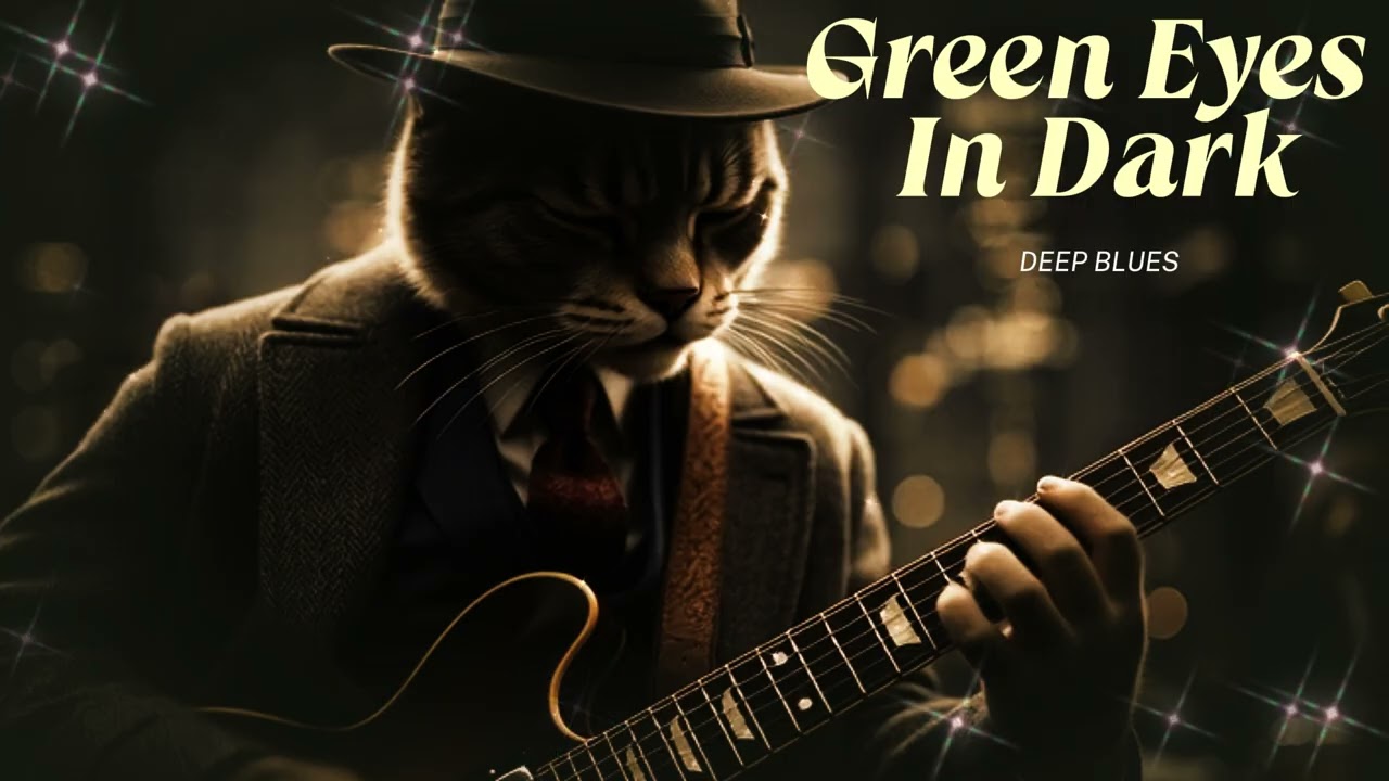 👁️ Green Eyes In Dark | Sour Wine Heart #DeepBlues #ModernBlues