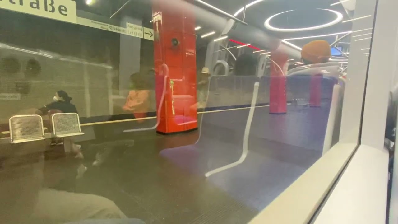 Scheidplatz to Marienplatz | Riding the Munich U-Bahn U3 Line Train!