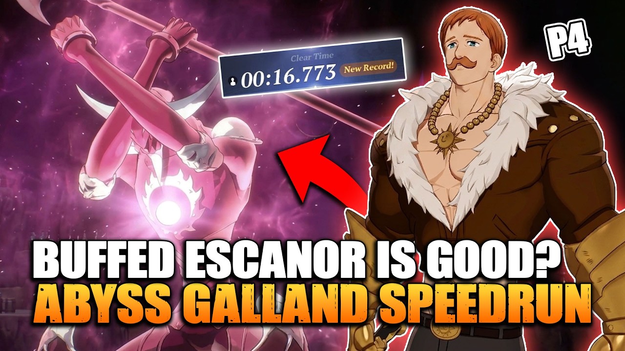Руководство по скоростному прохождению Abyss Galland за 16,773 с с топором Эсканора (P4) | The Se...