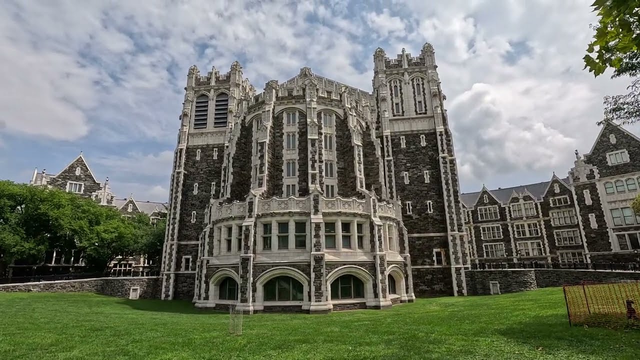 ⁴ᴷ⁶⁰ Walking NYC: The City College of New York campus tour
