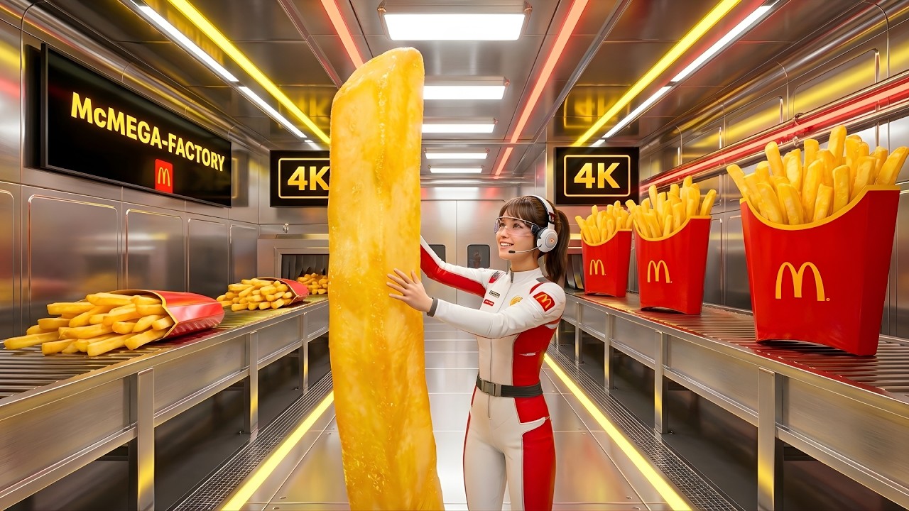Inside The World’s Biggest McDonald’s French Fries Factory! || McDonald’s French Fries Factory