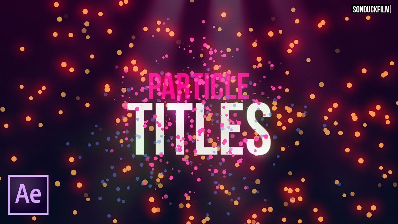 Create a Particle Reveal and Scene | After Effects Tutorial (No Plugins)