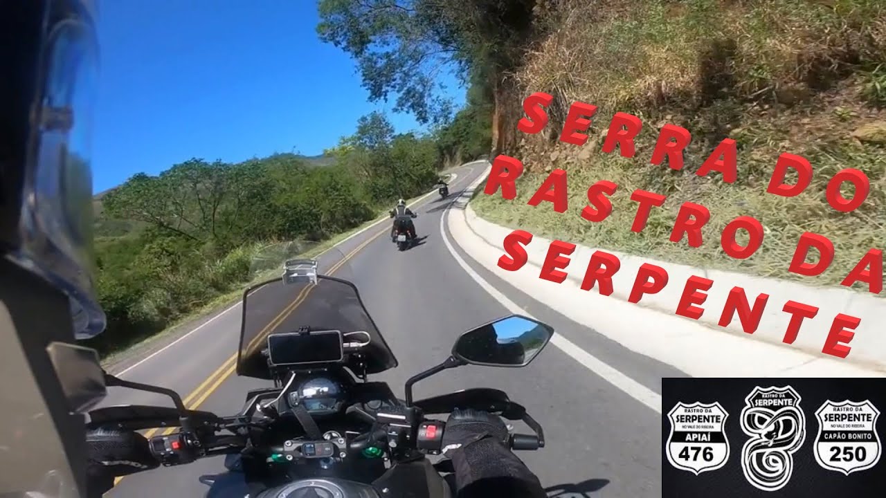 Passeio de Moto - Serra do Rastro da Serpente - De São Paulo para Apiaí - Parte I