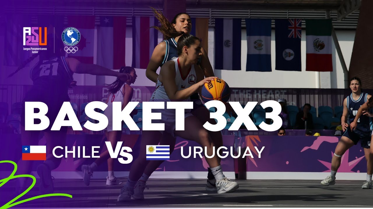 Chile vs Uruguay - Basketball 3x3 Femenino - Juegos Panamericanos Junior ASU 2025