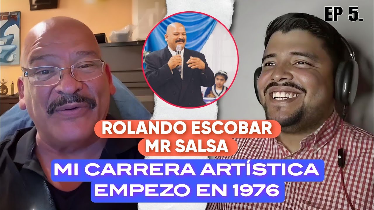 ROLANDO MR SALSA ESCOBAR | LLEVO lo MEJOR de  SALSA JAZZ a NICARAGUA| Chris Castillo PODCAST EP. 5.