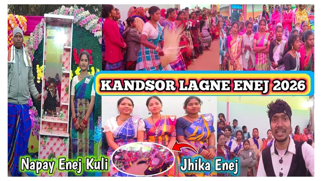 KANDSOR LAGNE ENEJ 2026 || KANDSOR JHIKA ENEJ VIDEO || NEW SANTALI VIDEO 2026