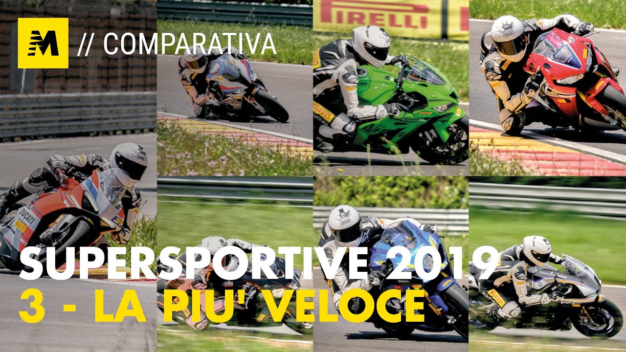 Supersport 2019/3: Aprilia, BMW, Ducati, Honda, Kawasaki, Suzuki, Yamaha: la più veloce[ENGLISH SUB]