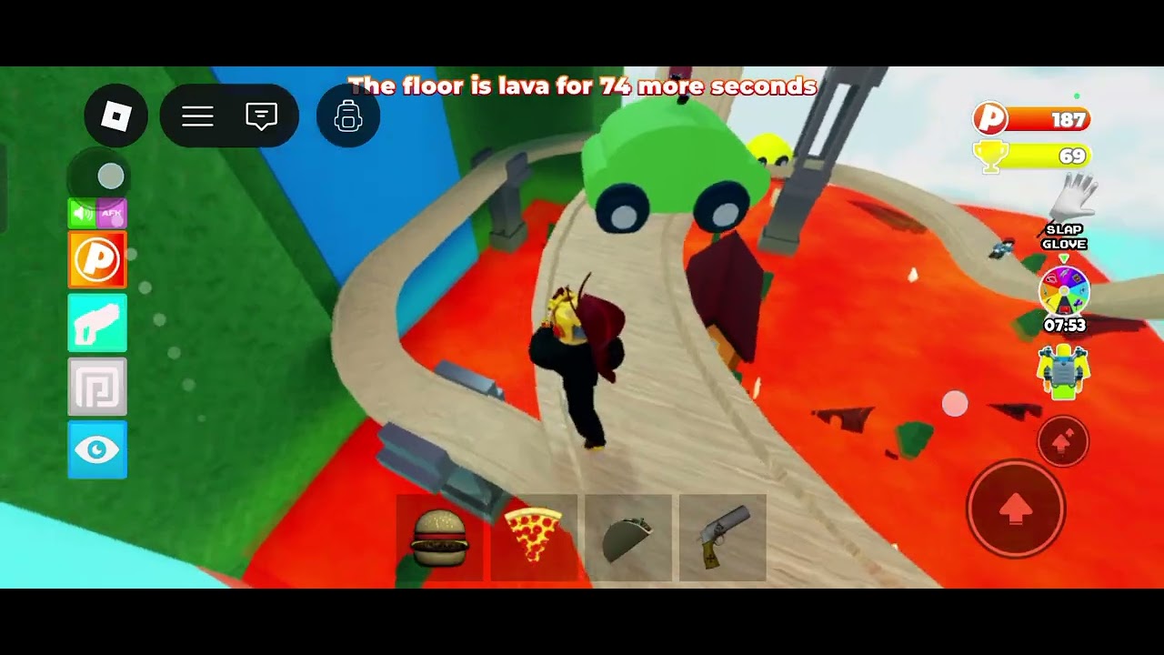 The floor is lava