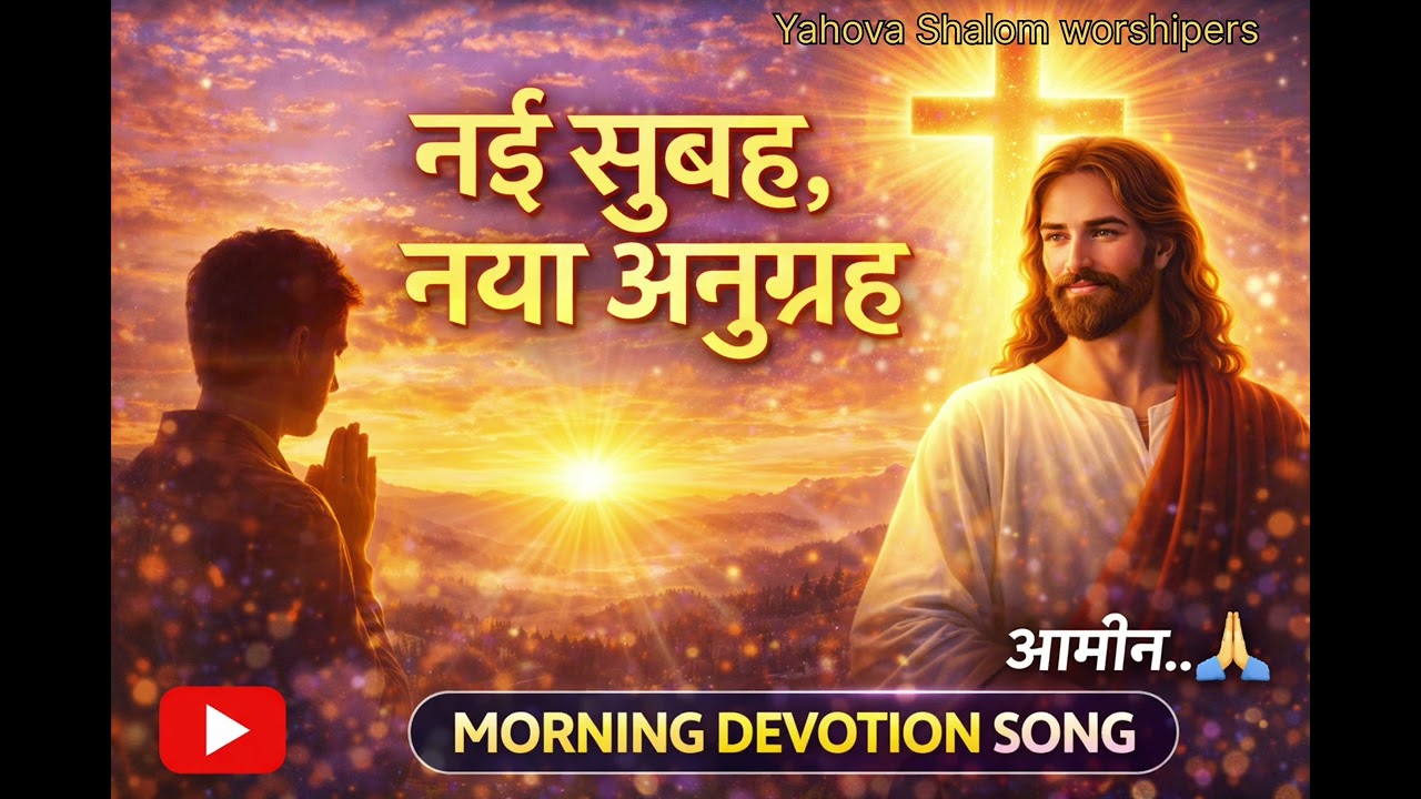 नई सुबह, नया अनुग्रह।। सुबह के समय की धन्यवाद मसीह गीत।। Yahova Shalom worshipers।।