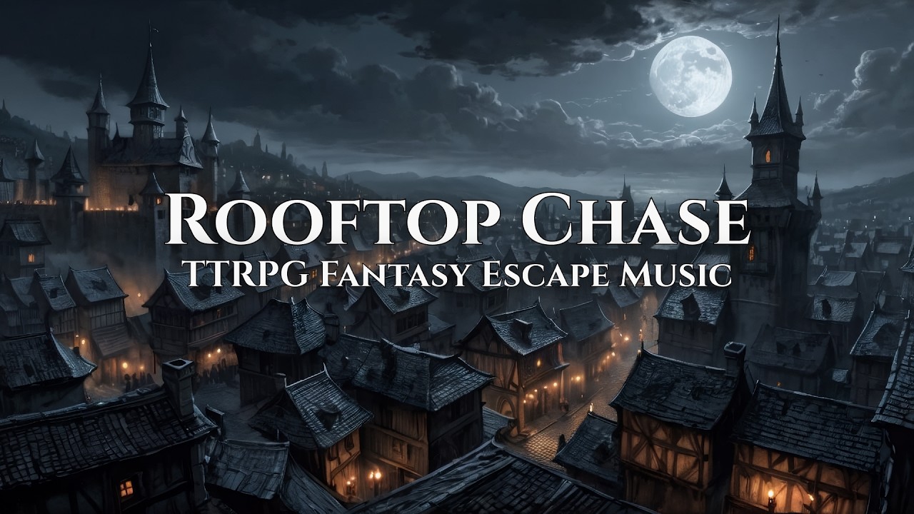 🏃 Guards Are Right Behind You — Escape & Pursuit Music for D&D & TTRPG (1 Hour)