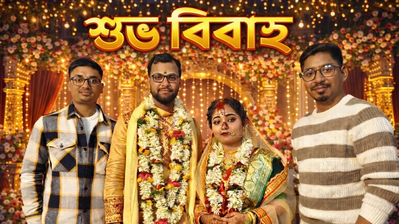 Dadar Biye Vlog 💍 | Bengali Wedding Full Celebration | Sawon ❤️ Riya