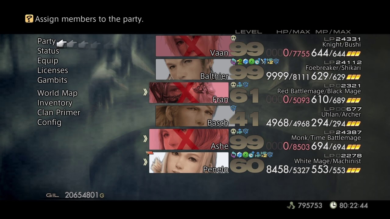 FFXII Omega Mark XII 4x speed AFK fight