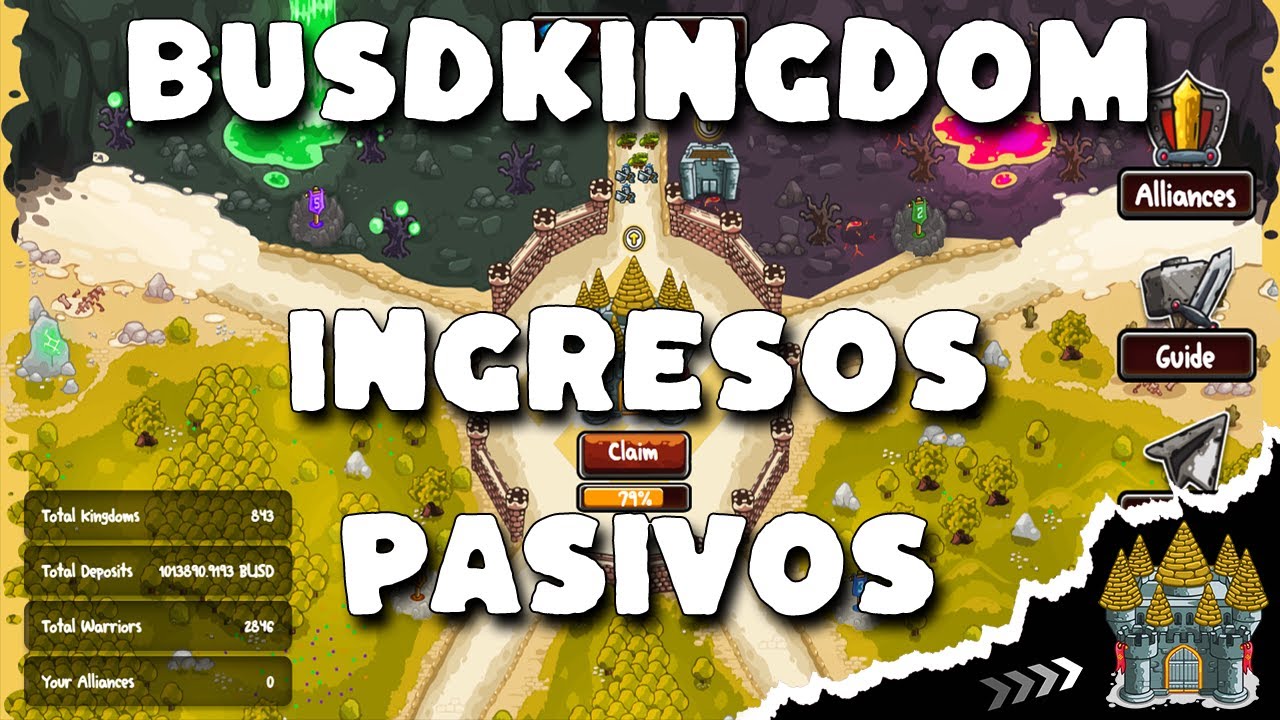 BUSDKINGDOM | INGRESOS PASIVOS | 1&deg; INVERSION 💲💲💲