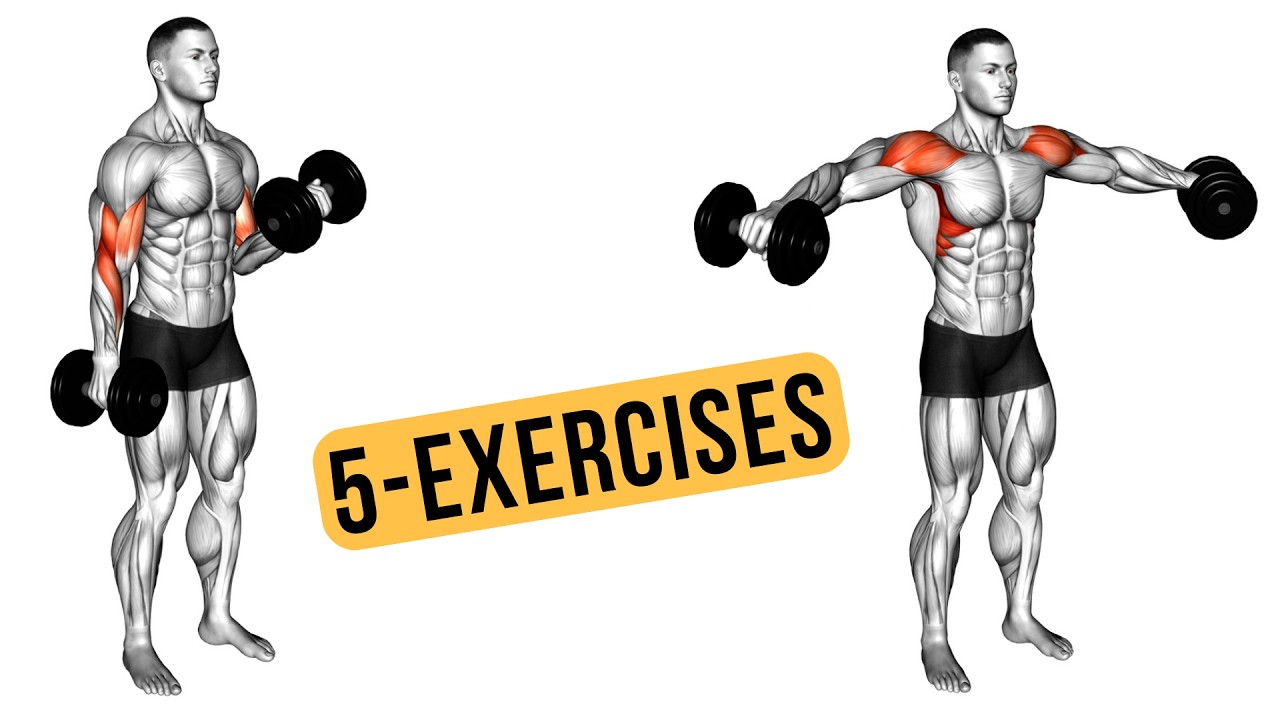 Dumbbell Arm Workout to Build Muscle