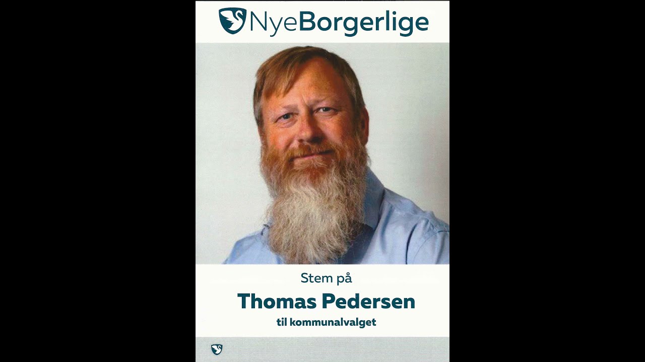 Thomas Pedersen er klar til Fuglebjergs v&aelig;lgerm&oslash;de den 30/9/2021