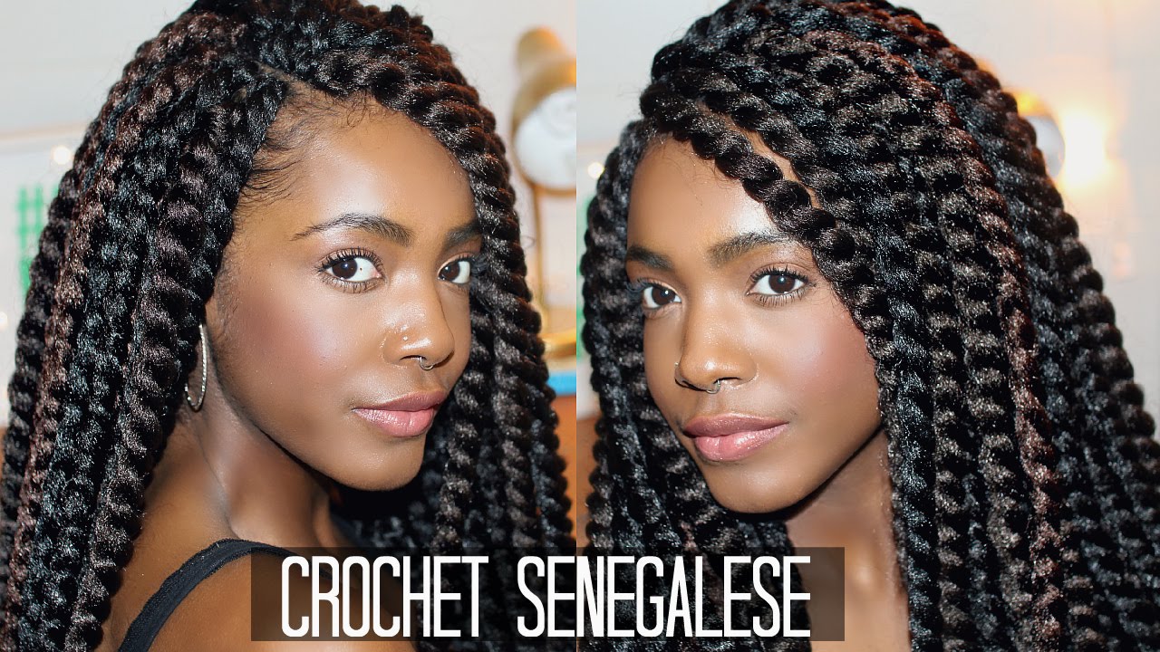 How To: Easy Natural Looking Crochet Senegalese Twists // Braiding Pattern + Installing ♡