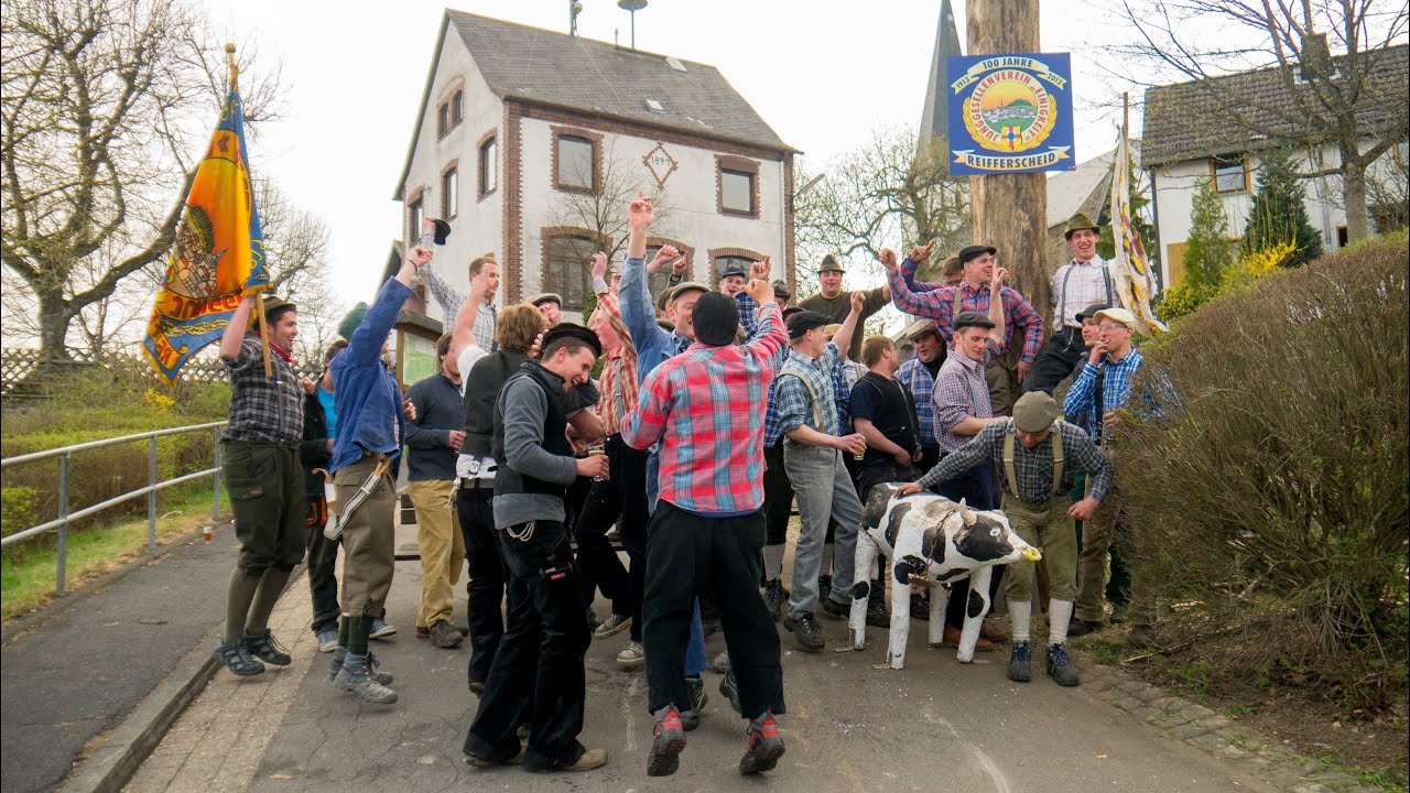JGV-Reifferscheid Maibaumaufstellen 2013
