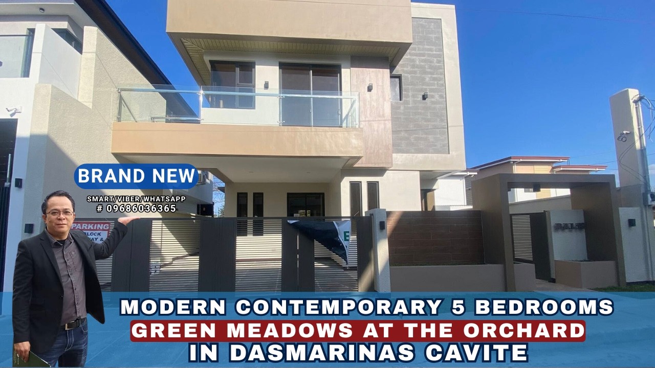 BRAND NEW MODERN CONTEMPORARY WITH 5BR LUXURY HOME IN THE ORCHARD DASMA CAVITE!