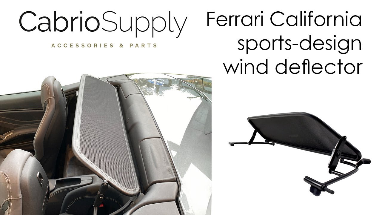 WIND DEFLECTOR FERRARI CALIFORNIA (2008-2017) - SHOWCASE