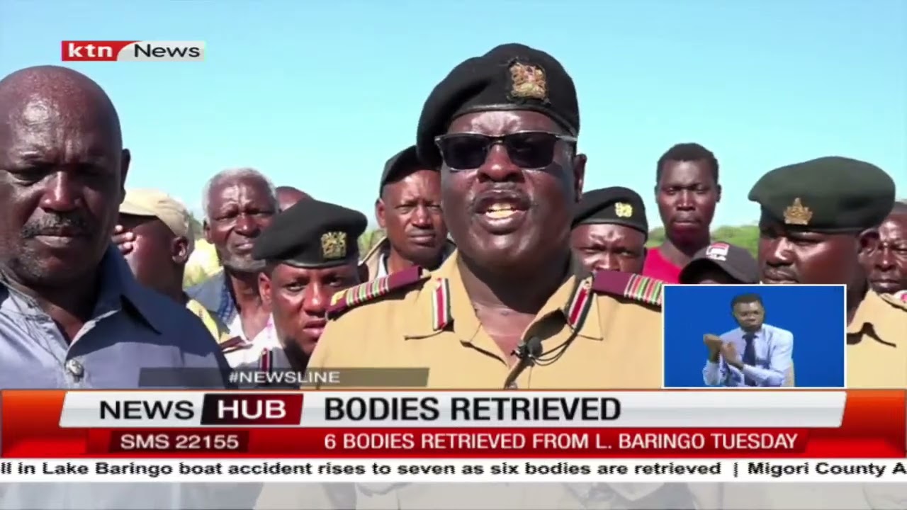 Tragedy Unfolds: 6 Bodies Recovered from Lake Baringo After Boat Capsized on Sunday