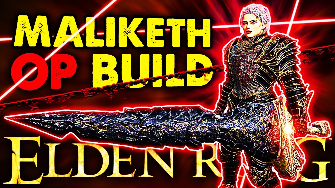 Elden Ring: THIS NEW MALIKETH BUILD IS NUTS! - Maliketh's Black Blade VS All Bosses NG+ No Hit 2024