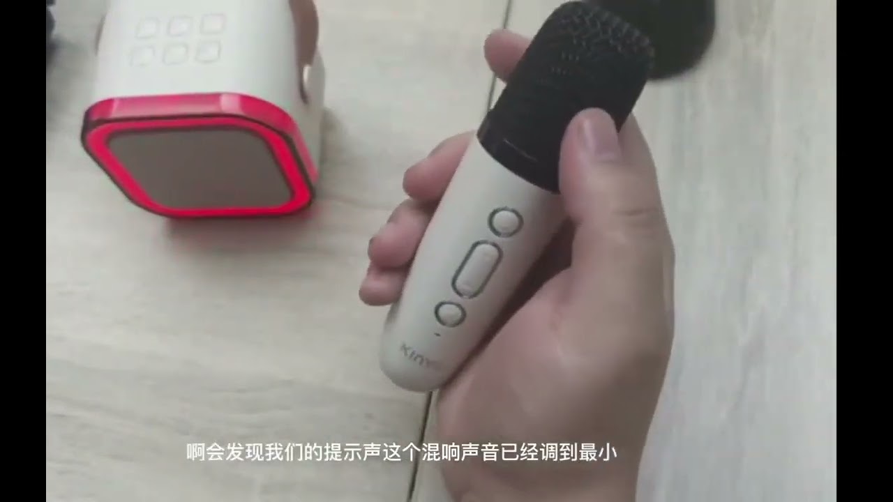 Ｋ歌嗨唱不停雙麥藍芽音箱(9219)