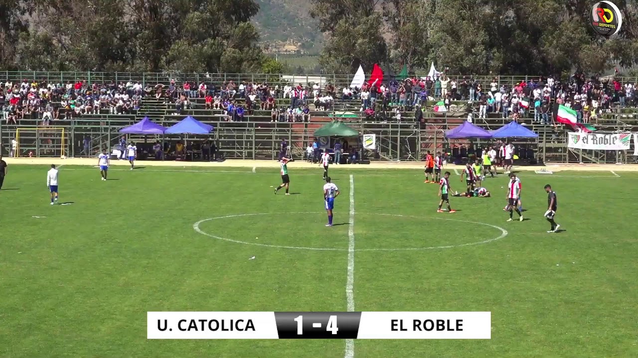 SUPER COPA - EL ROBLE  VS U CATOLICA
