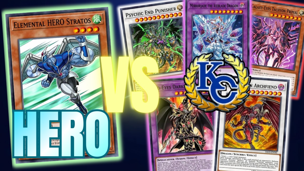 My most EPIC DUELS with HERO in the KC Cup ! (Yu-Gi-Oh! Duel Links)