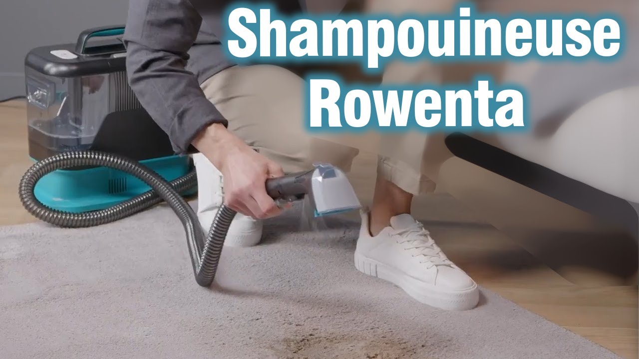 Rowenta Clean It : une Shampouineuse Polyvalente pour Nettoyer TOUTES les T&acirc;ches