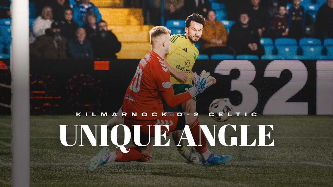 Unique Angle | Kilmarnock 0-2 Celtic | McGregor & Kühn goals claim the points!