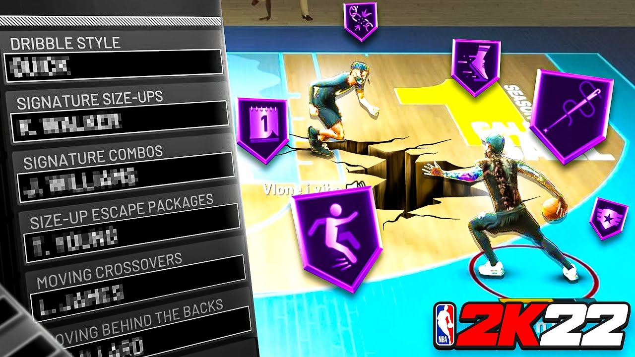 BEST DRIBBLE MOVES FOR ALL RATINGS(50-85+) IN NBA 2K22...*NEW* FAST GLITCHY SIGS FOR ALL BUILDS!