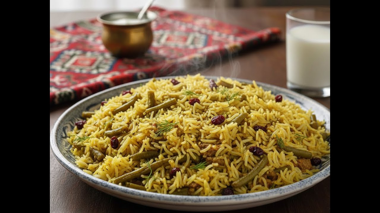 Lobia Rice Pilaf | A Tasty and Quick Dish