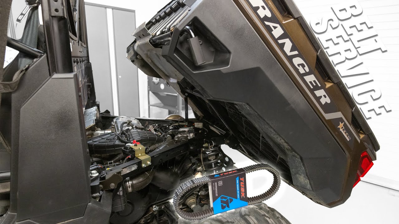 Как заменить приводной ремень на Polaris Ranger XP 1000