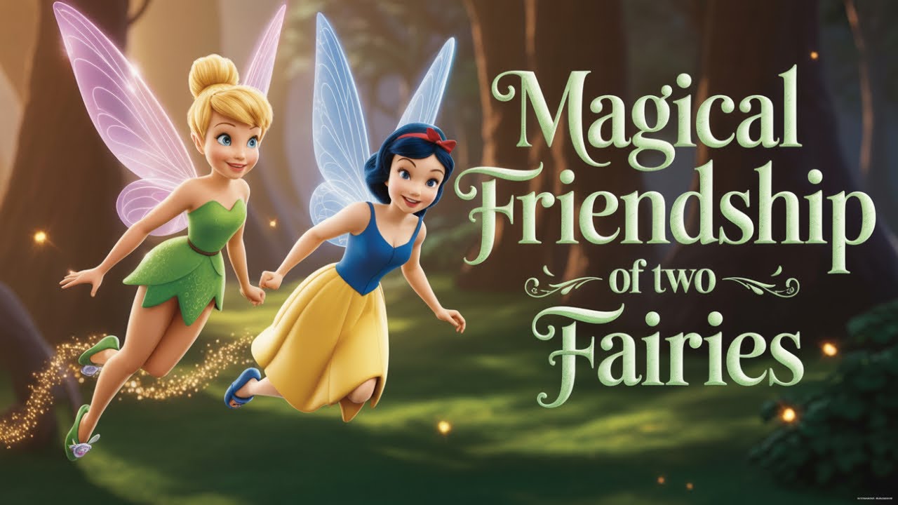 Tinker Bell's and Snow White Magical Friendship | bedtime story