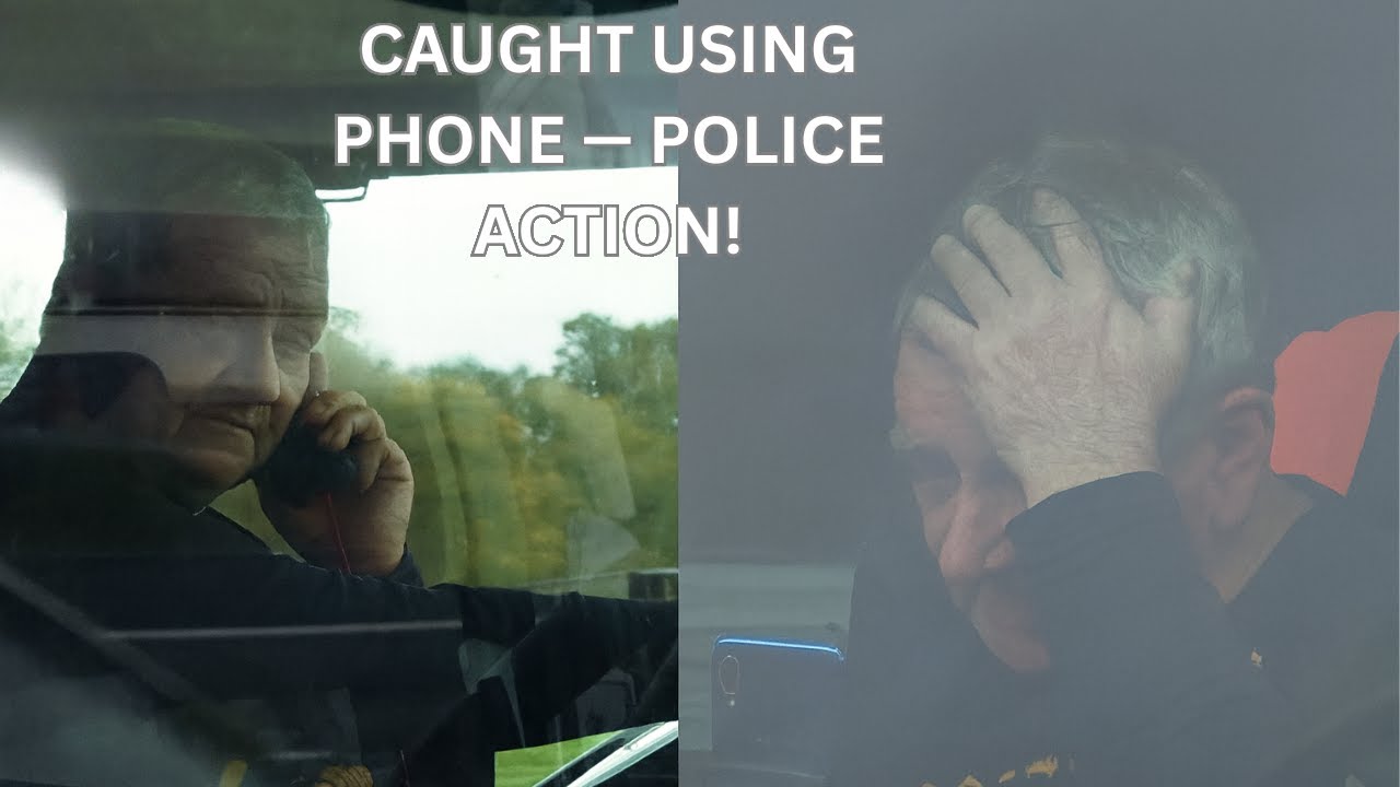Undercover Truck Catches Drivers Using Phones on the Motorway 🚨📱